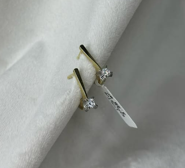 Серьги из желтого золота на все случаи жизни✨Классика никогда не будет вне моды😉