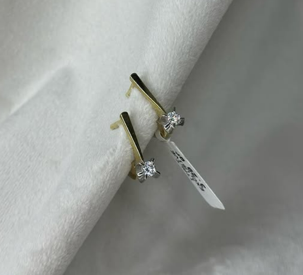 Серьги из желтого золота на все случаи жизни✨Классика никогда не будет вне моды😉