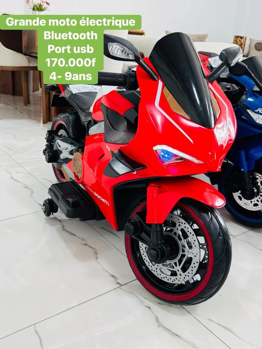 Grand quad électrique avec Bluetooth