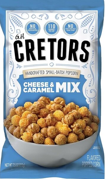Cretors Popcorn Mix Fromage Caramel