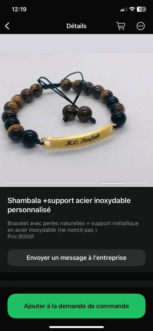 Bracelet personnalisable