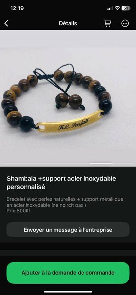 Bracelet personnalisable