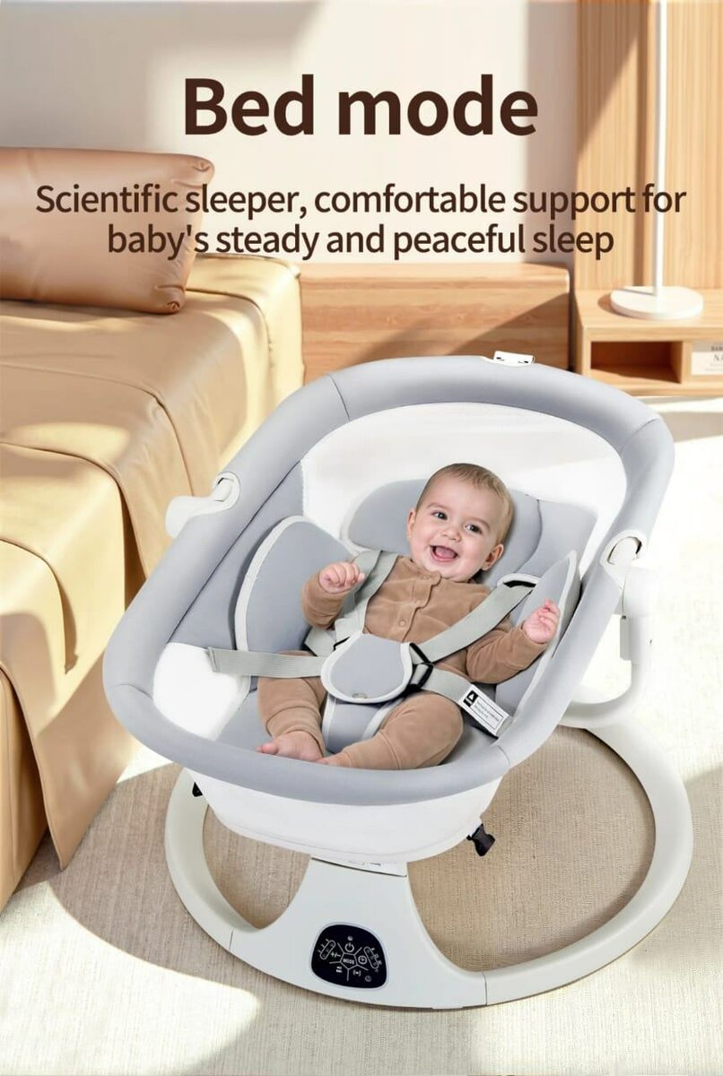 Transat bébé réglable 5 vitesses