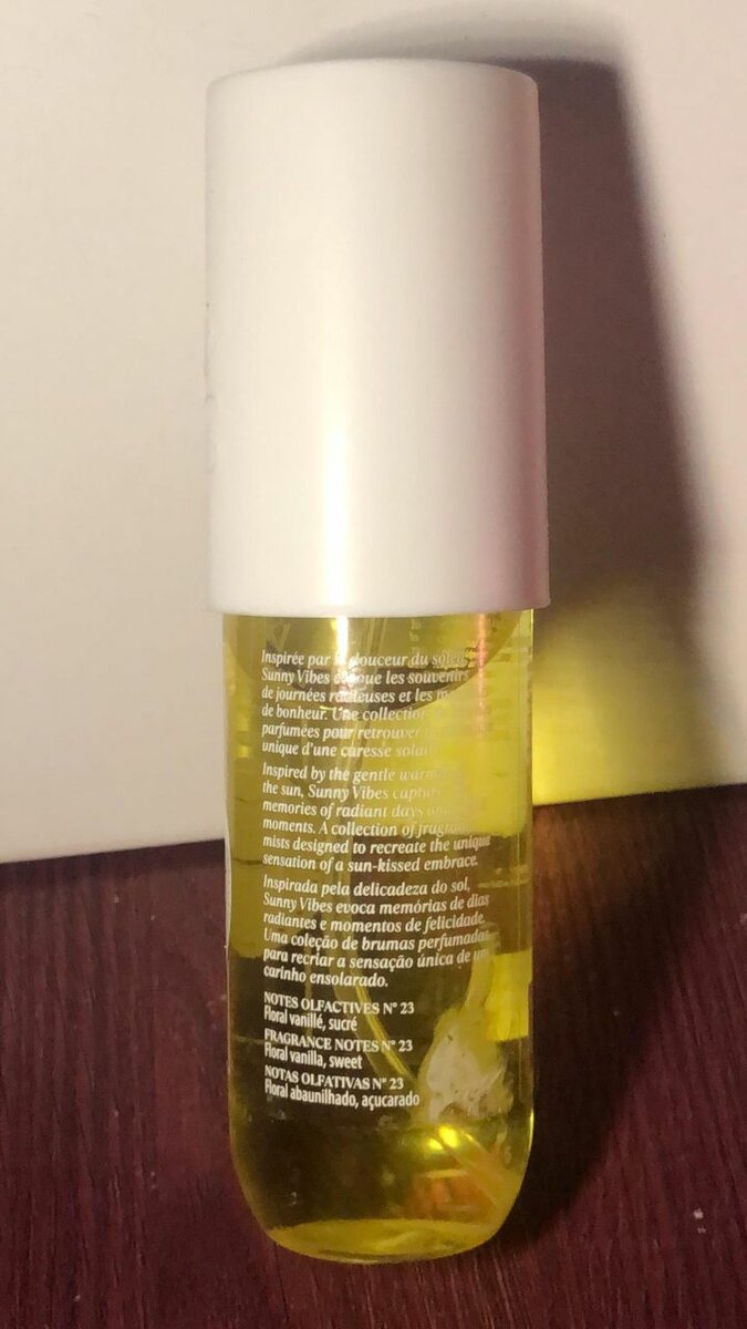 Brume Parfumée Sunny Vibes