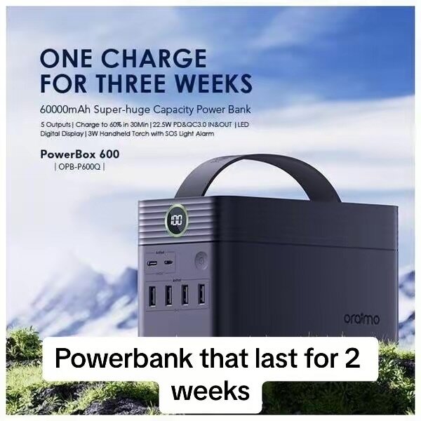 Oraimo  60000mAh powerbank