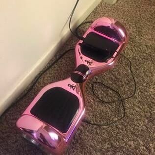 Hoverboard rose pour enfant