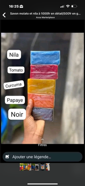 Savon pour rendre ton teint