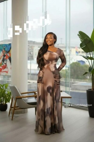 Robe Longue Élégante Femme