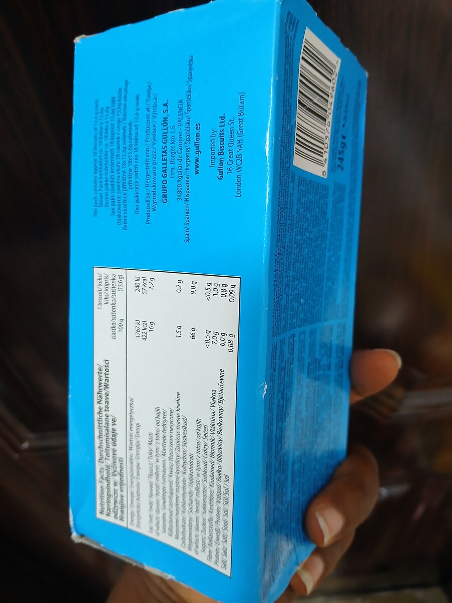 Sugar Free Digestive biscuit