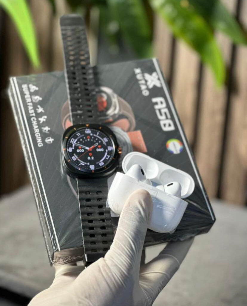 Montre connectée avec écouteurs