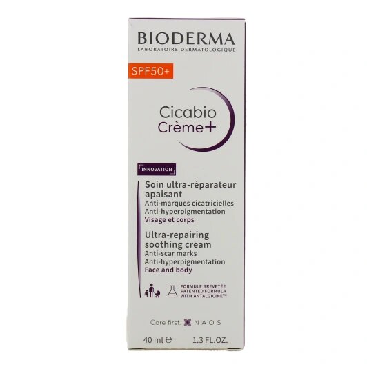 Bioderma Cicabio Soin Ultra Réparateur SPF 50+