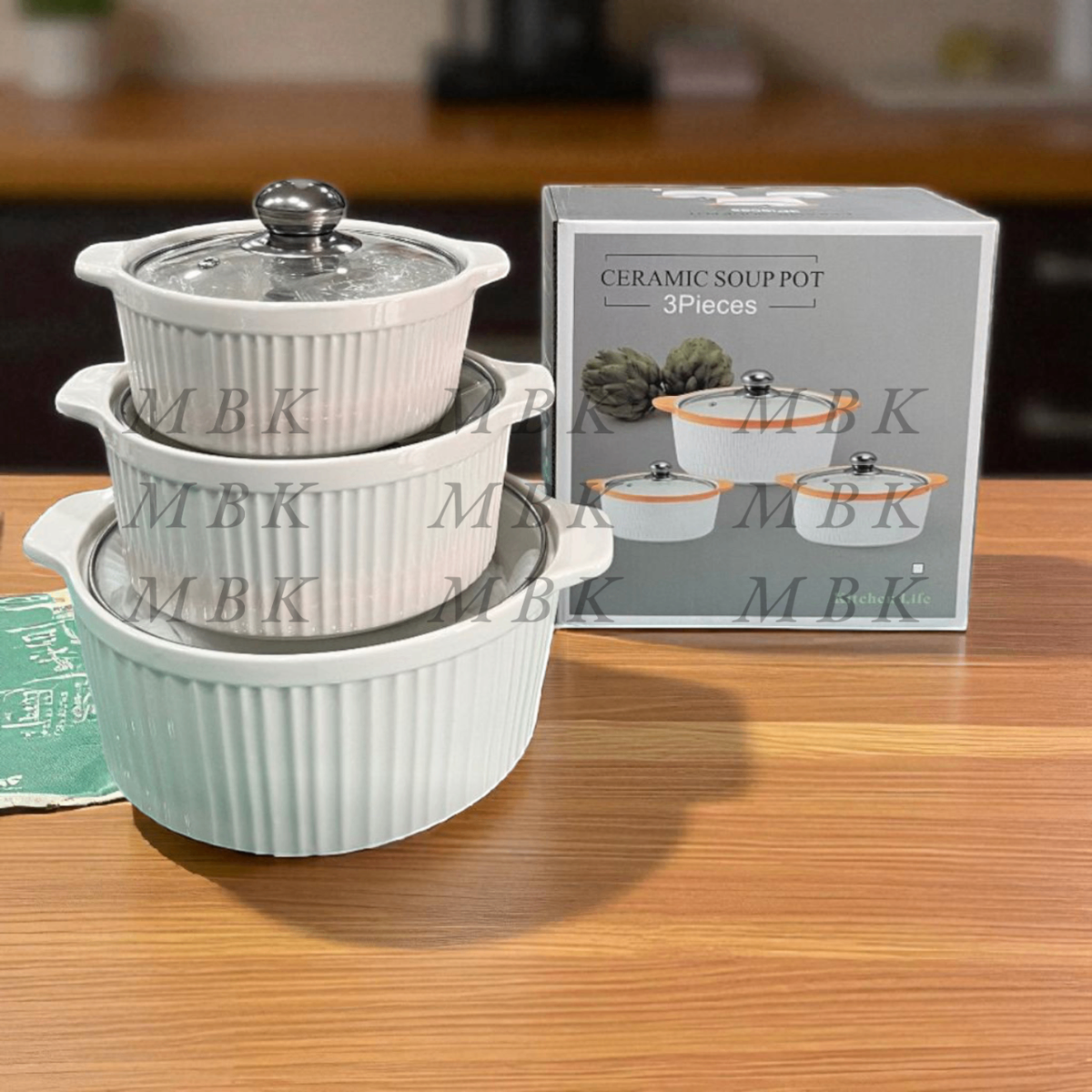 Set de Casseroles en Céramique