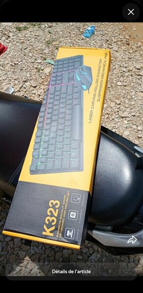 Clavier Gamer LED K323