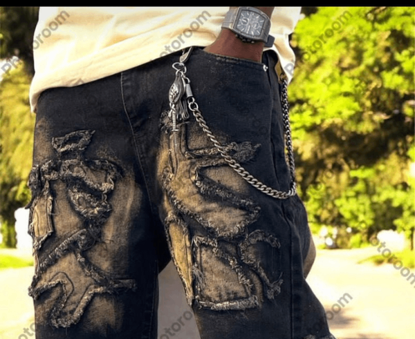 Shorts en jean décontracté