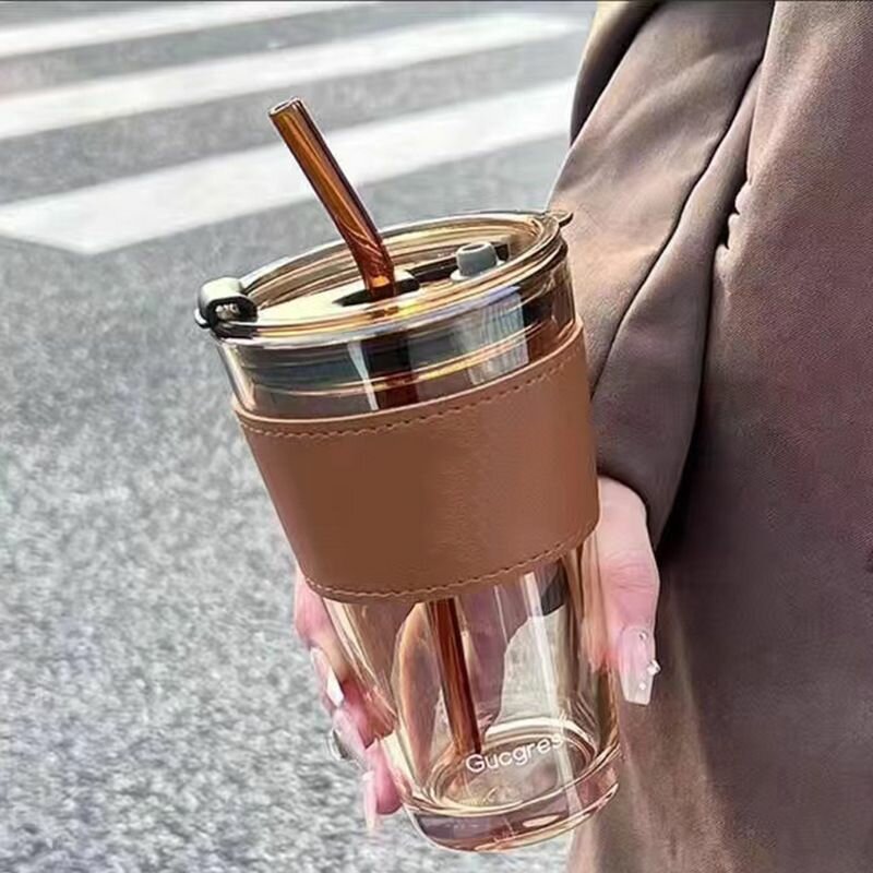 Gobelet Réutilisable avec Paille