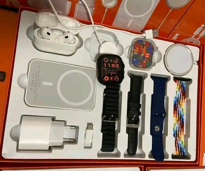 Montre connectée avec accessoires