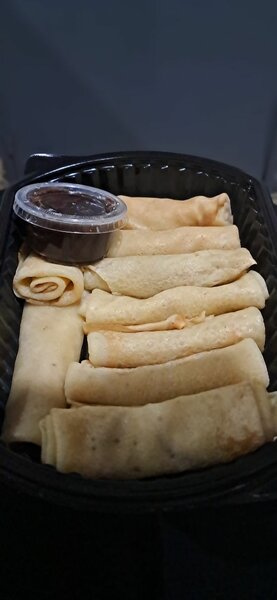 Crêpes avec chocolat