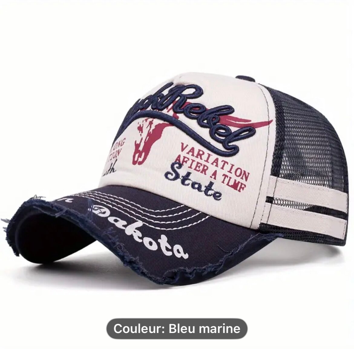 Casquette Trucker Vintage Style