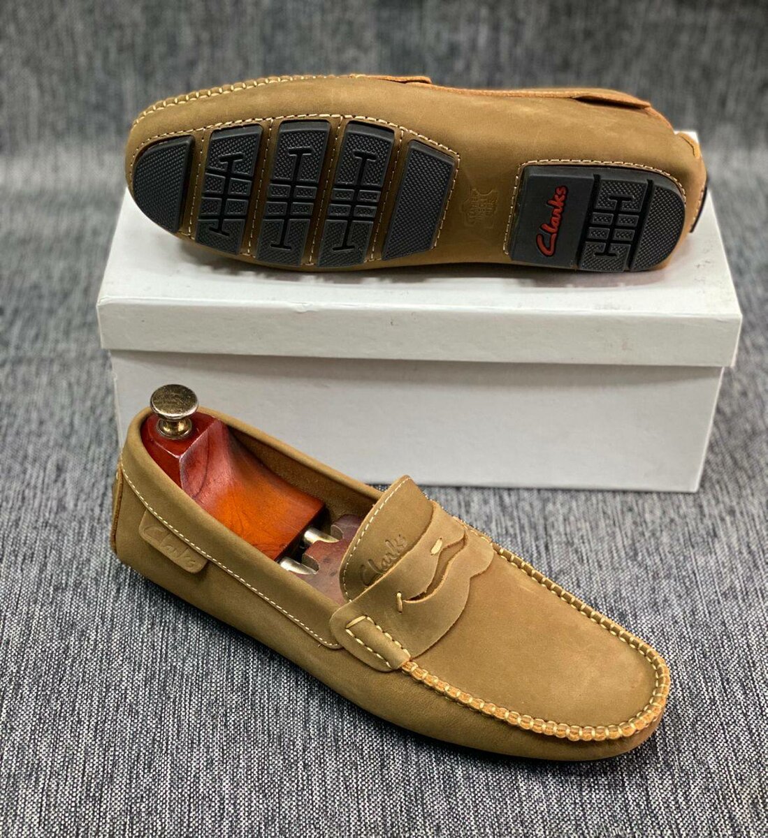 Mocassins en cuir élégants