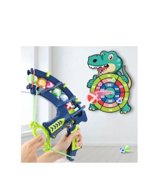 Arbalète à balles adhésives enfant