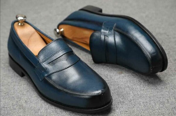 Mocassins en cuir élégants