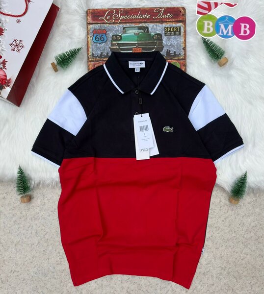 Polo homme tricolore élégant