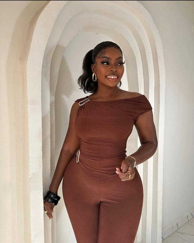 Elegant Brown Women's Jumpsuit