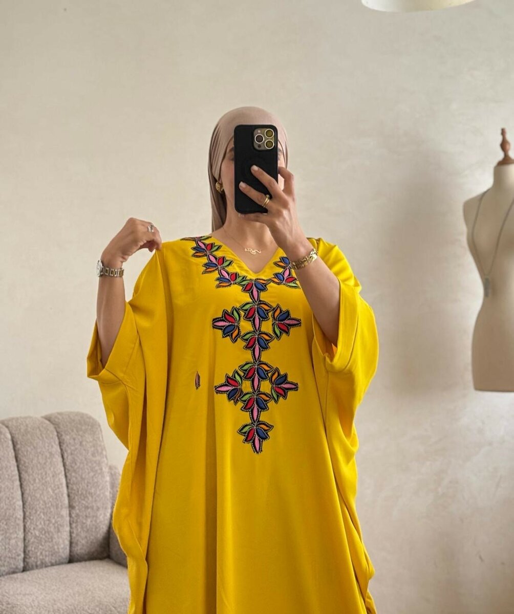 Robe Caftan Élégante Femme