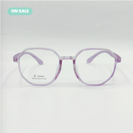 Hexagon Pestle Purple Frame For Girls
