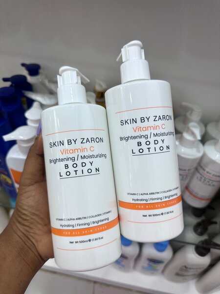 Skin By Zaron vitamin C brightening lotion