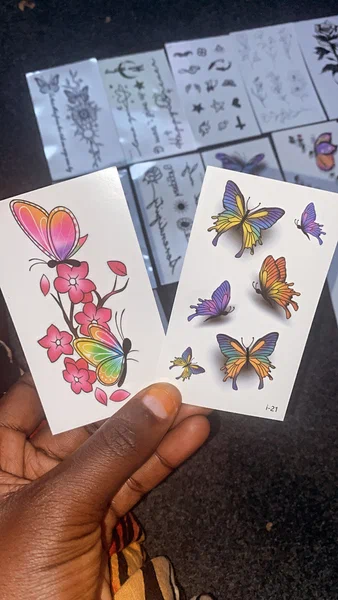 Tatouages Temporaires Papillon