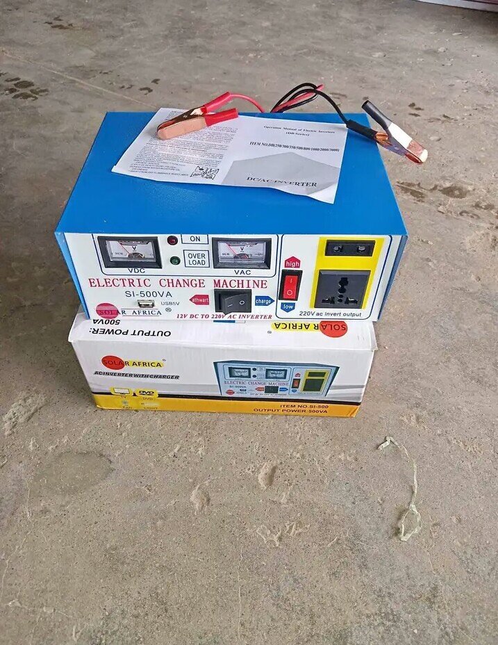 200ah and 500watts inverter combo