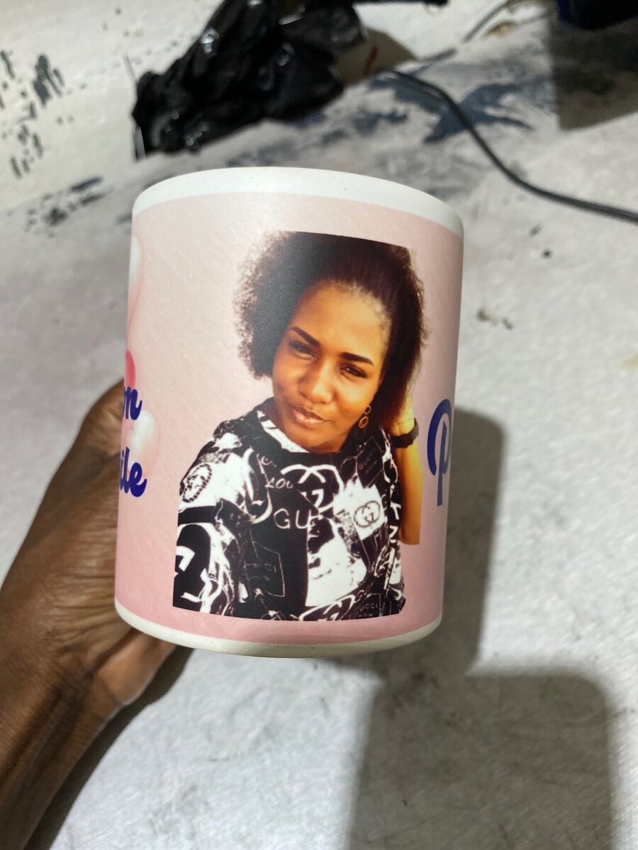 Tasse simple personnalisée