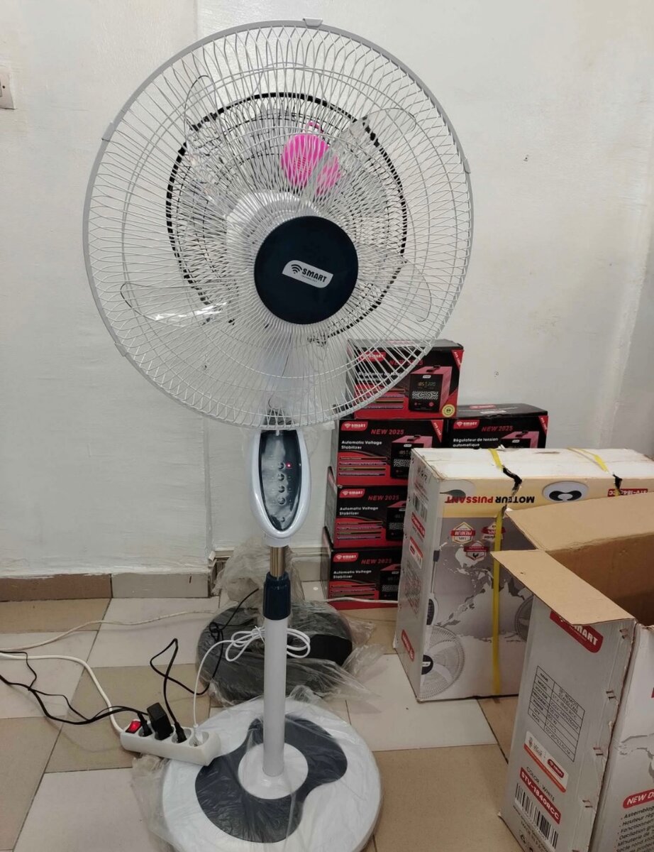 Ventilateur sur pied télécommandé