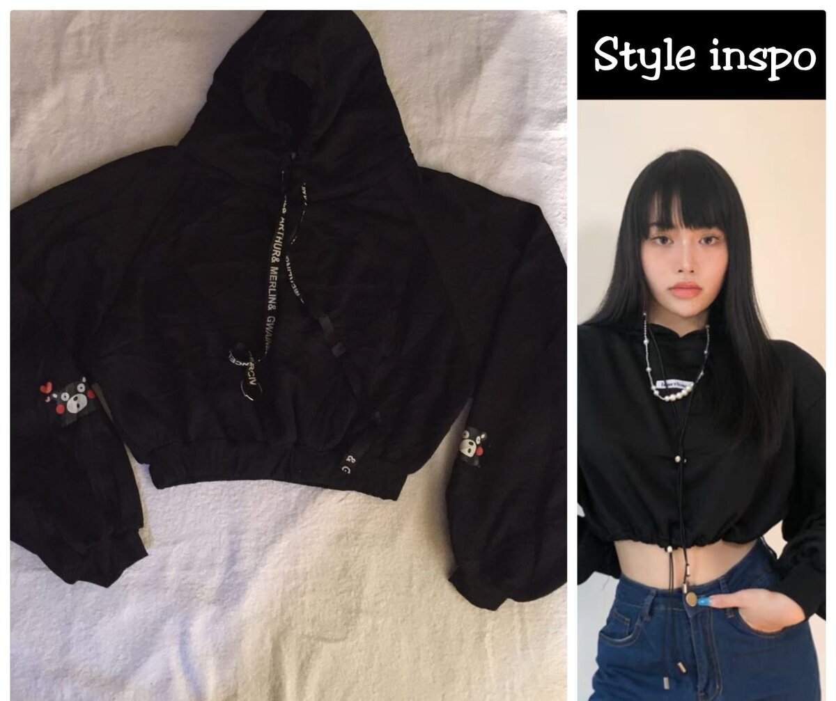 Salaula crop tops and tops