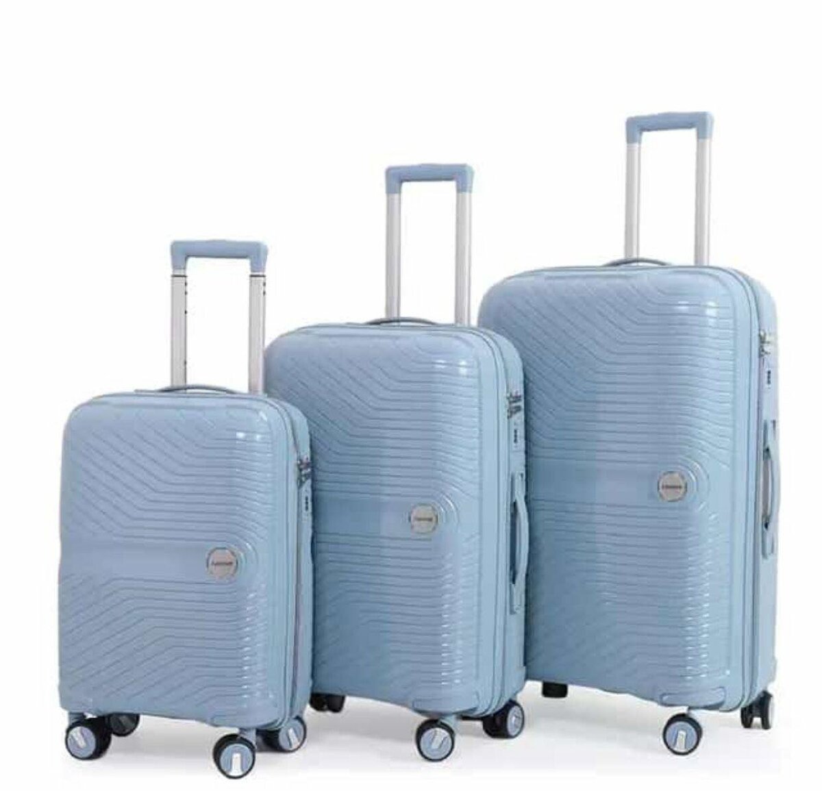 3 in 1 compass anti-crack suitcase