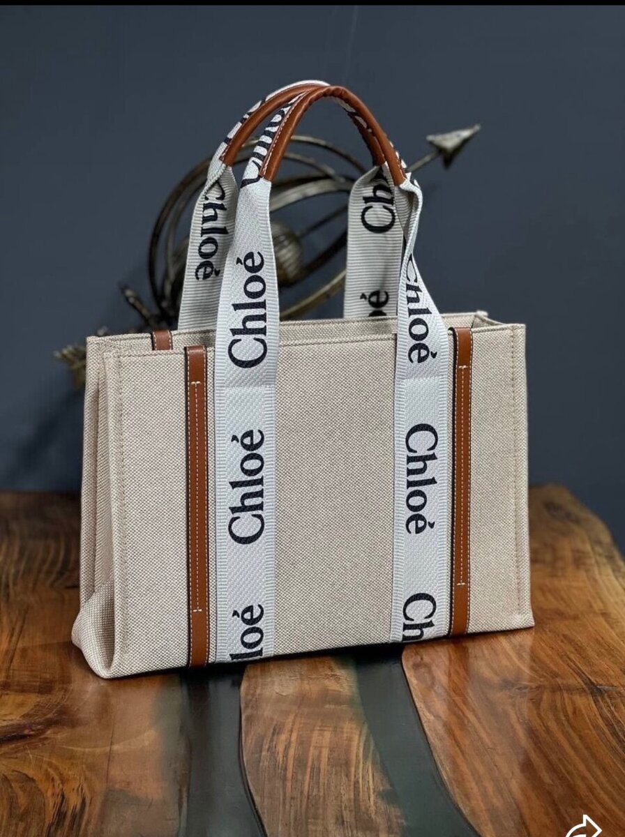 Sac cabas tissu Chloé