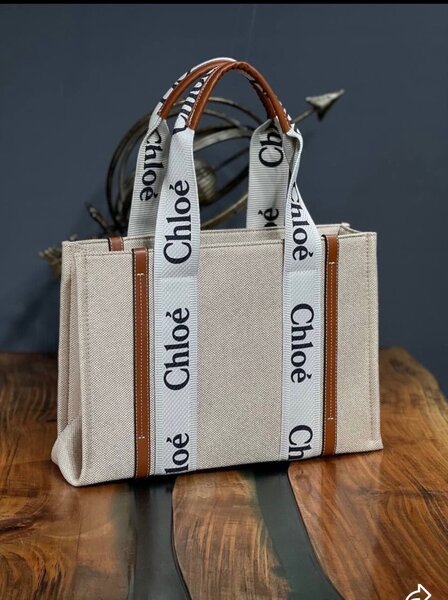 Sac cabas tissu Chloé