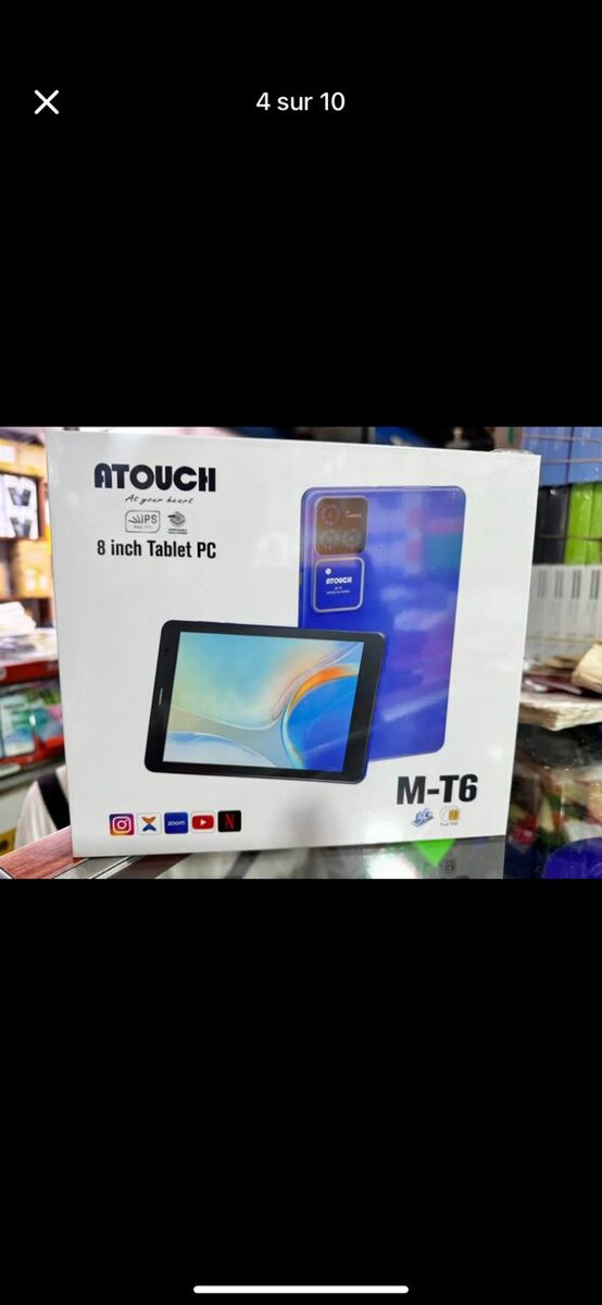 Tablette Atouch M-T6 8 pouces