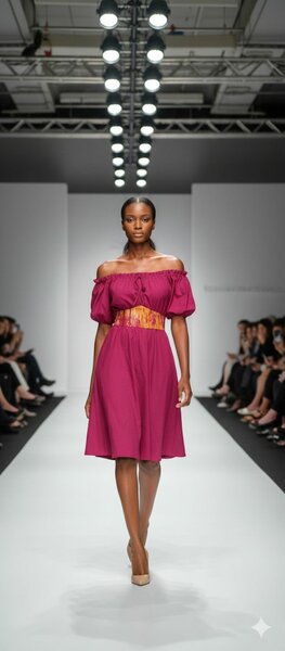 Robe Épaules Dénudées Chic