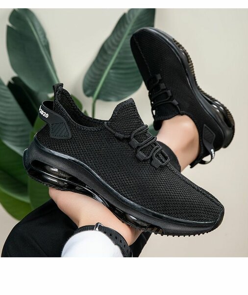 Baskets Hommes Noires Légeres