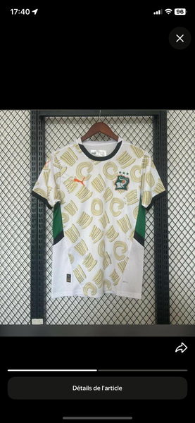 Maillot de football rétro