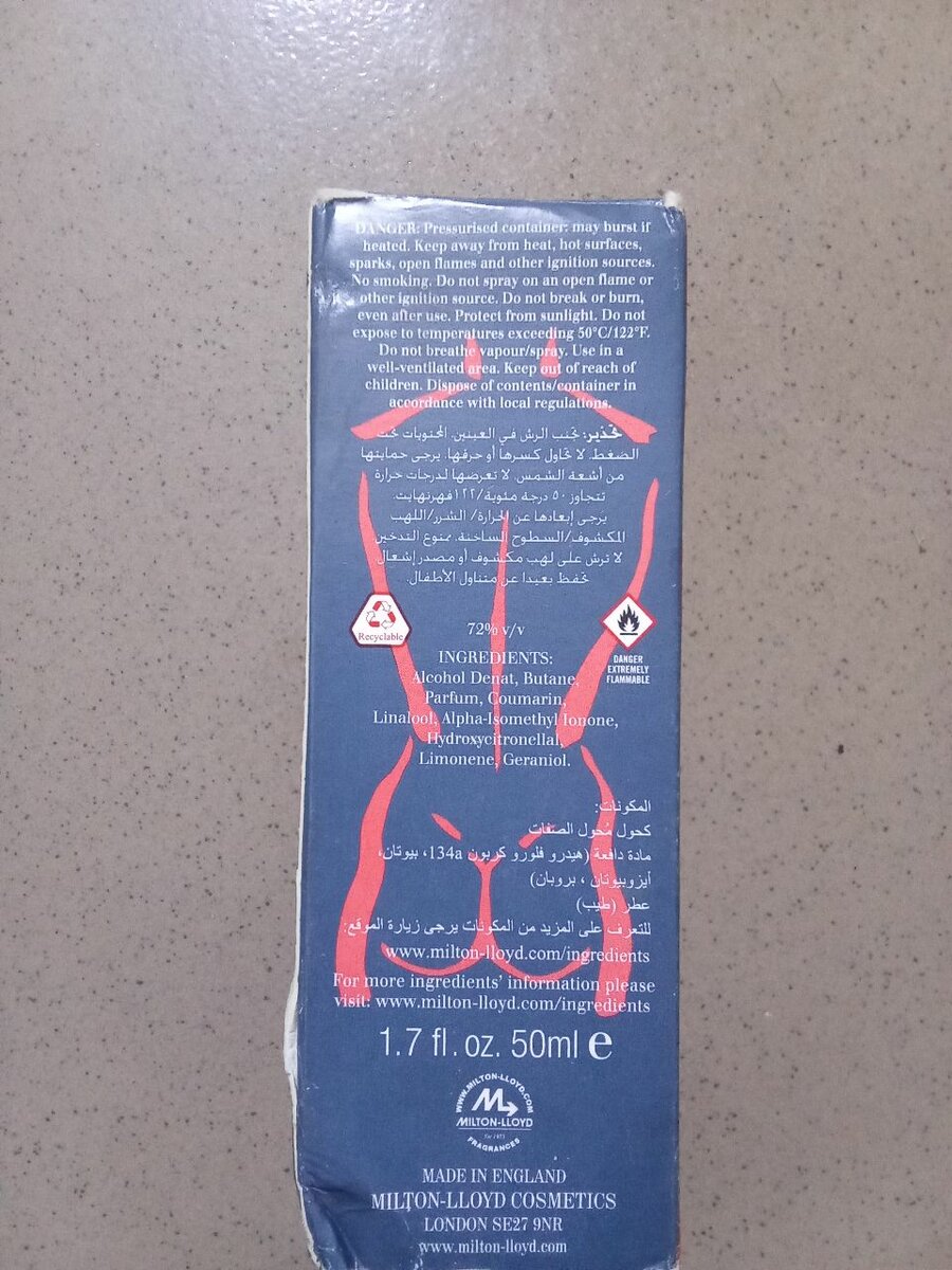 Eau de Toilette pour Homme