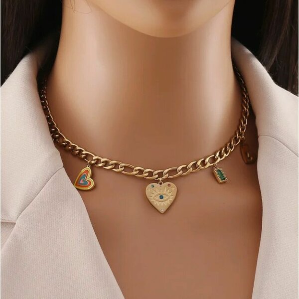 Collier à Charms Coeur