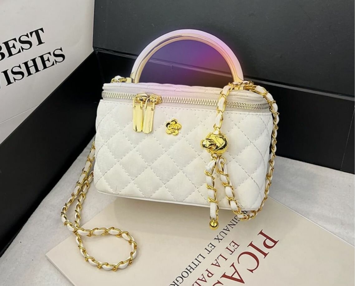 Sac à main blanc élégant