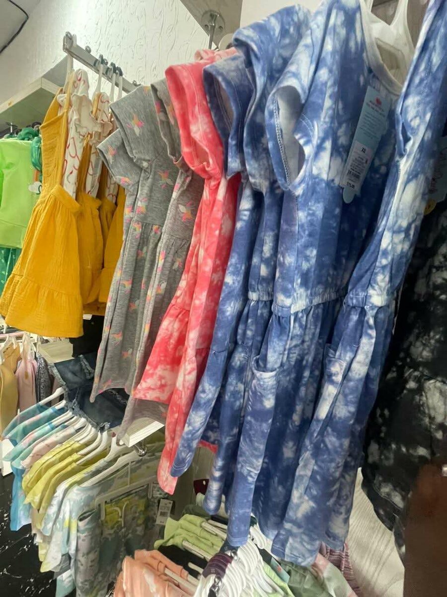 Robe Enfant Tie-Dye Mode