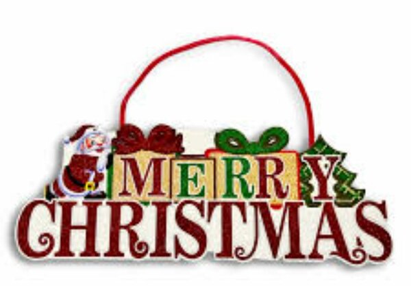 2Décoration Murale Joyeux Noël