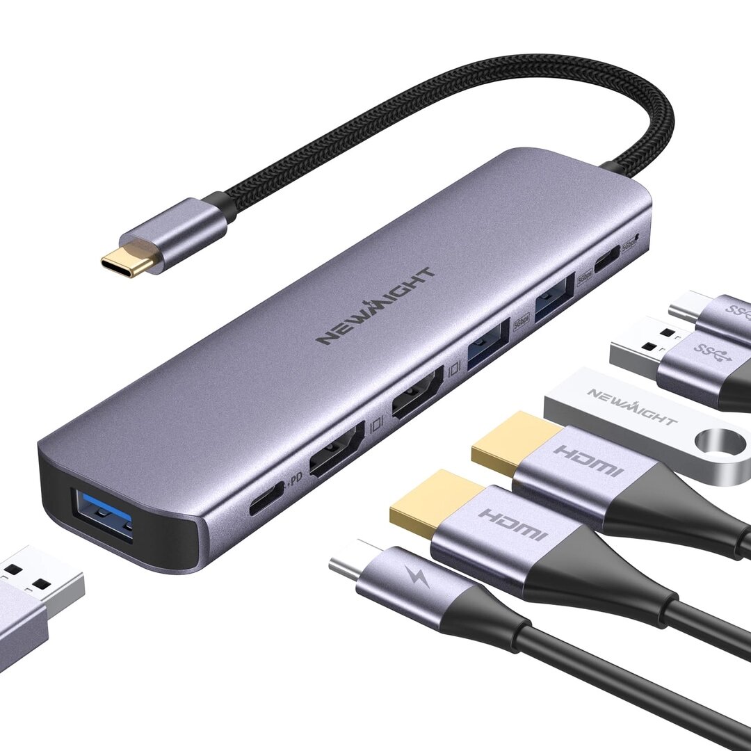 Hub USB-C 10 en 1 ultra Rapide