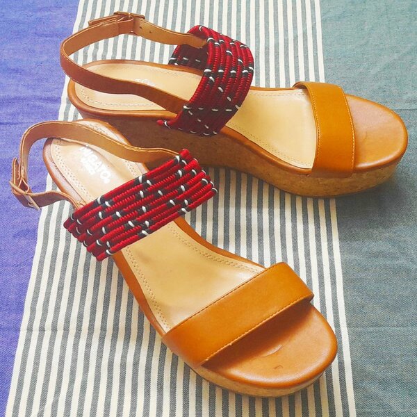 MIGATO GREECE Compensées cuir