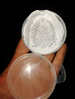 Protège-dents sportif transparent